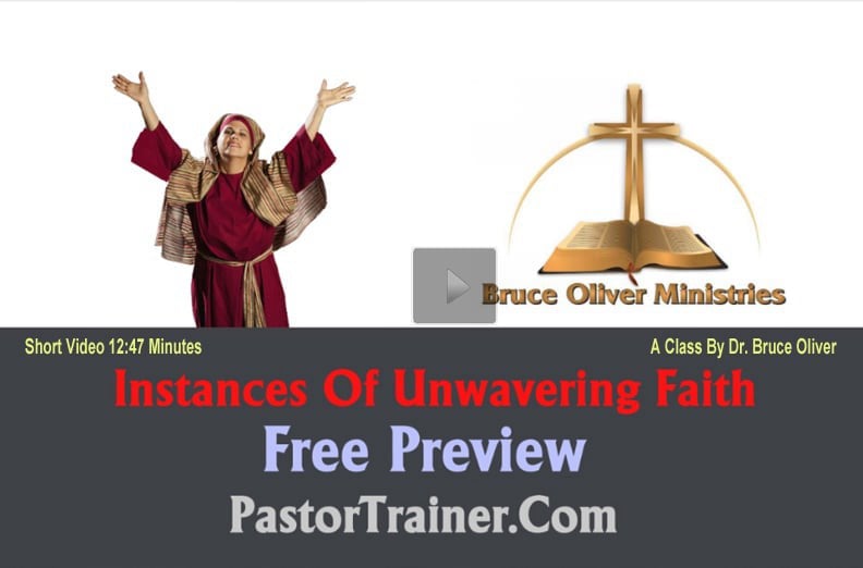 Free Preview of Pastors Class